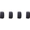 IXTRIMA Interruttore 1P 16A Unipolare Colore Nero Compatibile Con Bticino L InFz
