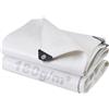 SHANNA Telo Impermeabile Esterno 3x5m 180 g/m² PE con Rinforzato Occhielli,