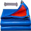 SHANNA Telo Impermeabile Esterno 3x5m 180 g/m² PE con Rinforzato Occhielli,
