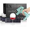 ExploNova Aroma Blaster 2 Kit con 5 Pods Aroma Bolla commestibile Cocktail Bubble