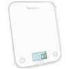 Moulinex BN50U0 bilancia da cucina Bianco Superficie piana Rettangolo Bilancia d