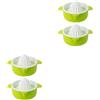 2 Pcs Spremiagrumi Manuali Centrifuga Frutta Spremitore Manuale Spremiarance