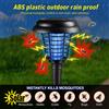 SOLAR QUIET MOSQUITO KILLER LAMP Lampada Giardino Antizanzare Pannello Solare Picchetto Da Terra - Campeggio