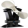 Ecofan BelAir, ventilatore per stufa a legna a bassa temperatura, alimentato a calore, 237 m3/h, lama in oro da 22,86 cm (9 pollici)