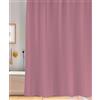 Urban Living SONROSO Tenda da doccia in plastica con 12 anelli, 180 x 200 cm
