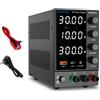 WANPTEK POWER Alimentatore da Banco 30V 10A, Alimentatore da Laboratorio