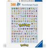 Ravensburger - Puzzle 500 Pezzi Pokémon | Puzzle Per Adulti 500 Pezzi | Pu OZdY