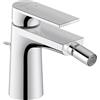 Duravit Tulum Rubinetto bidet altezza bocca 83 mm, miscelatore bidet con saltarello, miscelatore bidet bagno, cromo