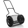 FANTASK Spargitore per compost con manico a U, 75 l, spargilumante da giardino, per fertilizzanti, semi, con cestello a rete