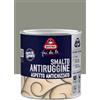 Boero Fai da Te, Smalto Antiruggine a Grana Grossa, per Ferro, per Interno/Esterno, Applicazione Diretta, Gel Antigoccia, Fondo + Finitura ed Alta Protezione, Colore Grigio Chiaro, Formato 0,5L