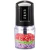 Yabano Mini Tritatutto Elettrico 500ml, 300W con 4 Lame in Acciaio Inox e 2 Velocità, Robot da Cucina Compatto per Carne, Verdure, Noci, Salse e Pappe per Bambini
