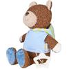 Sterntaler Carillon M Orsetto Bob, Giocattolo per Bambini e Bambini, Morbido Peluche e Jersey Stampato, Carillon Rimovibile, Manico a Stelle, Melodia: Ninna Ninna Mozart, 26 x 20 x 9,5 cm, Marrone