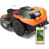Worx Vision Cloud WR330E 2WD robot rasaerba senza filo perimetrale, 3000 m² | Installazione semplice, riconoscimento ostacoli con IA, VSLAM + 4G + RTK Cloud, mappatura automatica, CutToZero,senza antenna