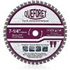 QUEFORET Lama Sega Circolare 184mm - Disco Taglio Ferro, 15,875mm Albero