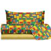 Hermet srl hermet Jolly, Set Lenzuola Letto Singolo Bricks Mattoncini Lego, 100%