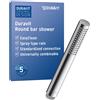 Duravit Universal Doccia a mano, Doccetta stick con getto Rain, Manopola do 3Ihi