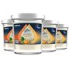 SC Johnson Glade Aromatherapy Candele, Fragranza Pure Happiness, pacco da 4 candele