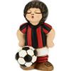 THUN - Soprammobile Bimbo Calciatore Rosso-Nero - Accessori Cameretta e Bom MXCL