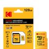 KODAK Sd Micro 128gb Cl10 Uhs-i U3 V30 A1 Ultra Con Adattatore