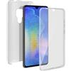 Avizar, Cover per Huawei Mate 20 Protezione Silicone + Dorso Rigido, Trasparente