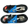 PROEL BULK250LU10 - Coppia Cavo Professionale Bilanciato con connessioni