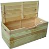 Blinky 7971710 Cassapanca Legno Tulipano con Coperchio, 100 x 40 x 50 cm