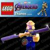 LEGO ⭐ LEGO Thanos Minifigure sh696 Marvel Avengers sh0696 con guanto e doppia lama