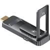 AIMIBO Trasmettitore HDMI Wireless, 1RX Accoppiato fino a 8 TX, Antenna