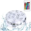 KARELLS Luci per Piscina, Luci Led Senza Filo, 10 LED Multicolore, Telecomando,