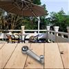 Per Accessori Ombrellone Patio Progettato per Tavoli a Sdraio e Uso Ombrellone S