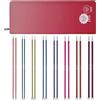 KnitPro Set ferri da maglia a punta singola KnitPro Zing - (35 cm) - 2,50-6,00 mm
