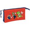 SAFTA Super Mario Bros Mamma Mia Astuccio Triplo Safta
