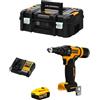 DeWalt Rivettatrice DeWALT DCF403P1T (1 x 5,0 Ah + DCB1104 + TSTAK II)