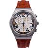 Swatch Orologio Swatch Crono Swiss Made YCS466/120 Acciaio/Pelle Scontatissimo Nuovo
