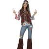 Fiestas Guirca Costume vestito figlia dei fiori hippie hippy donna