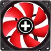Xilence Ventola per case XPF92.R da 92 mm, 3 pin+4 pin, rosso/nero