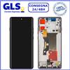 MOTOROLA DISPLAY TOUCH SCREEN FRAME ORIGINALE MOTOROLA EDGE 60 PRO VETRO SCHERMO VIOLA