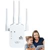 JIEBWCHA Ripetitore wireless, Wifi Extender | Repeater WiFi da 1200 Mbps