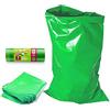 HOMESmith Sacchi da giardino grandi, resistenti, per lavori fai da te, confezione da 7, colore: verde