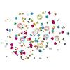 amscan Unicorn 3 pack Confetti 34g