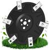 EOPUOZS Disco a 6 Lame Compatibile con Worx Landroid, M500, M700, WR167E, WR141E