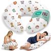 FBC Cuscino Gravidanza e Allattamento per Dormire di Lato per Donne Incinta
