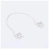 SILVER ELECTRONICS - Connettore intermedio + cavo per striscia LED monocolore 230 V 12 mm IP44