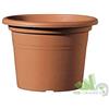 5 VASI CILINDRICI PLASTICA ROTONDI COLOR TERRACOTTA Ø60xH42 CM PIANTE FIORI