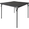 KAIHAOWIN Tavolo Quadrato Pieghevole 80 x 80 cm, da Gioco per 4 Persone,