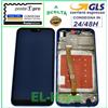 PER Huawei DISPLAY LCD + TOUCH SCREEN PER HUAWEI P20 LITE ANE-LX1 SCHERMO VETRO FRAME BLU