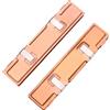 No 2X(2 Pezzo Rame Puro Dissipatore di Radiatore per Memory Cooler Di6726