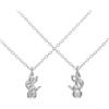 U-TREASURE Collana Pokemon Mew & Poke Ball Argento U-TREASURE Diamante Gioielli Giappone