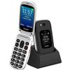 Funker E350 MAX Audio3 Plus 4G, telefono cellulare con coperchio facile