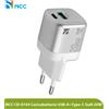 New Net Trasformatore USB GaN 20W max universale per Smartphone Tablet Smartwatch